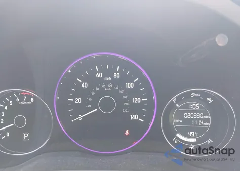 2016 Honda Hr-V Lx from USA, damaged, VIN 3CZRU6H37GM769142